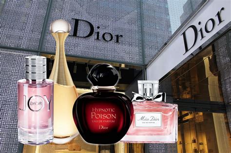 all Dior perfumes